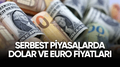 Serbest piyasalarda Dolar ve Euro fiyatları