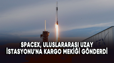 SpaceX, Uluslararası Uzay İstasyonu'na kargo mekiği gönderdi