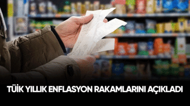 TÜİK yıllık enflasyon rakamlarını duyurdu