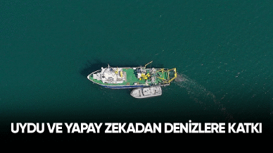 Uydu ve yapay zekadan denizlere katkı