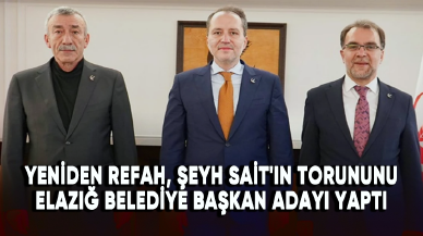 Yeniden Refah Partisi, Şeyh Sait'in torununu Elazığ Belediye Başkan adayı yaptı