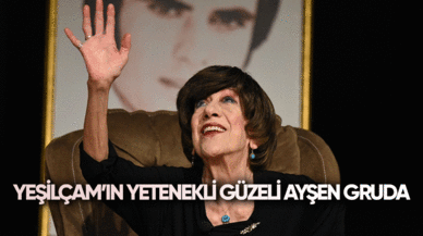 Yeşilçam'ın yetenekli güzeli Ayşen Gruda