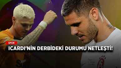 Icardi'nin derbideki durumu netleşti!