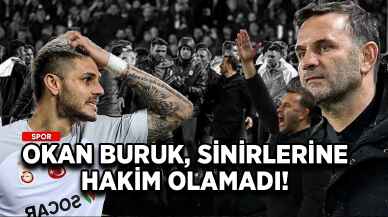 Okan Buruk, sinirlerine hakim olamadı!