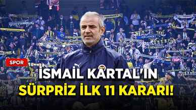 İsmail Kartal'ın sürpriz ilk 11 kararı!