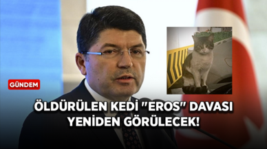 Öldürülen kedi "Eros" davası yeniden görülecek!