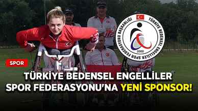 Türkiye Bedensel Engelliler Spor Federasyonu'na yeni sponsor