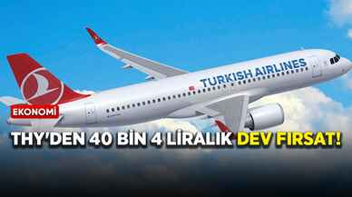 THY'den 40 bin 4 liralık dev fırsat!