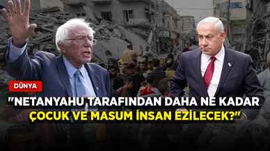 ABD'li Senatör'den Gazze çıkışı! 'Netanyahu tarafından daha ne kadar masum insan ezilecek'