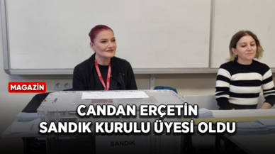 Ünlü sanatçı Candan Erçetin Sandık Kurulu Üyesi oldu