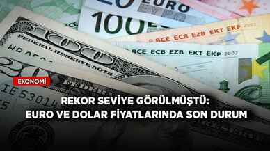 Rekor seviye görülmüştü: Euro ve dolar fiyatlarında son durum