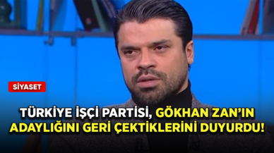 Türkiye İşçi Partisi, Hatay Büyükşehir Belediye Başkan Adayı Gökhan Zan’ın adaylığını geri çektiklerini duyurdu!