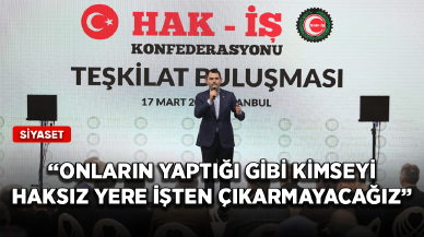 İBB Başkan adayı Kurum: Onların yaptığı gibi kimseyi haksız yere işten çıkarmayacağız