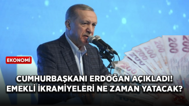 Cumhurbaşkanı Erdoğan açıkladı! Emekli ikramiyeleri ne zaman hesaplara yatacak?