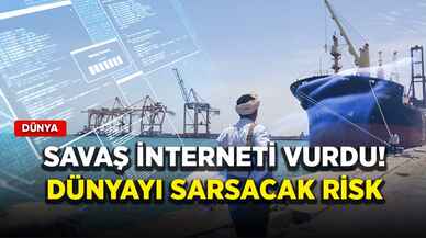 Savaş interneti vurdu! Dünyayı sarsacak risk