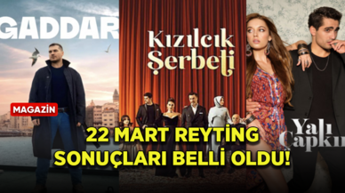 22 Mart reyting sonuçları belli oldu!