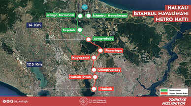 Ulaşım 8 dakikaya düşecek: Arnavutköy-İstanbul Havalimanı Metro Hattı bugün açılıyor