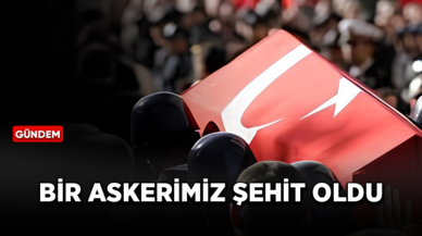 MSB açıkladı: 1 asker şehit oldu