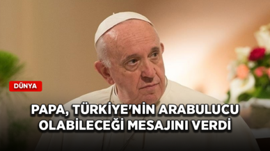 Papa, Ukrayna için müzakere önerdi! Türkiye'nin arabulucu olabileceği mesajını verdi