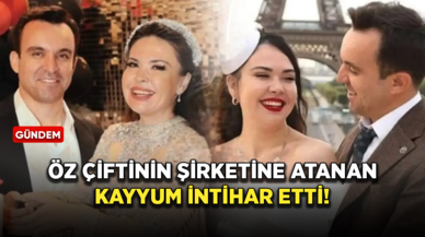 Öz çiftinin şirketine atanan kayyum arkasından not bırakarak intihar etti!