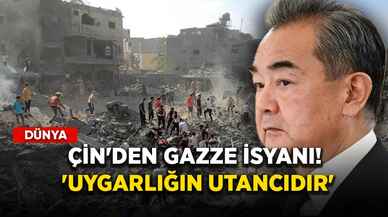 Çin'den Gazze isyanı! 'Uygarlığın utancıdır'