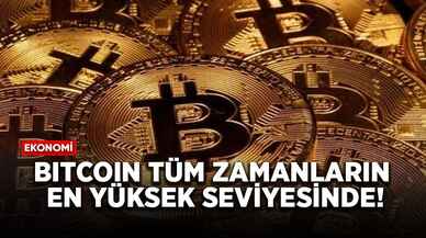 Bitcoin tüm zamanların en yüksek seviyesinde!