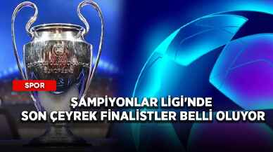 Şampiyonlar Ligi'nde son çeyrek finalistler belli oluyor