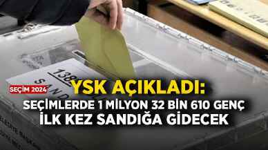 YSK açıkladı: Yerel seçimlerde 1 milyon 32 bin 610 genç ilk kez sandığa gidecek