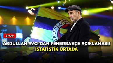 Abdullah Avcı’dan Fenerbahçe Açıklaması! İstatistik ortada