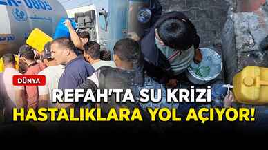 Refah'ta su krizi hastalıklara yol açıyor!