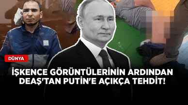 İşkence görüntülerinin ardından DEAŞ'tan Putin'e açıkça tehdit!