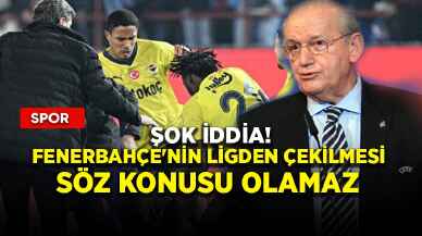 Şok iddia! Fenerbahçe'nin ligden çekilmesi söz konusu olamaz