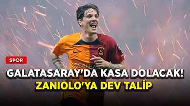 Galatasaray'da kasa dolacak! Zaniolo'ya dev talip