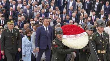 CHP heyetinden Anıtkabir'e ziyaret