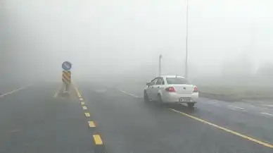 Yola çıkacaklar dikkat! Bolu Dağı'nda sis görüş mesafesini düşürdü