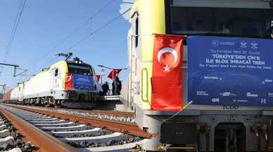 Türkiye ve Azerbaycan'dan bir ilk: İhracat treni yola çıktı