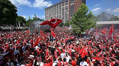 Türk taraftarlar Portekiz maçına hazır!