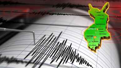 Hatay sallandı: Deprem Antakya'dan da hissedildi