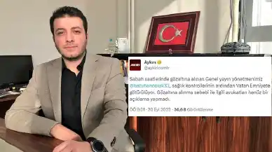 Aykırı’nın Genel Yayın Yönetmeni Batuhan Çolak gözaltına alındı