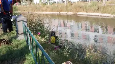 Sulama kanalına düşen çocuğu kurtardı, kendi akıntıya kapılarak can verdi