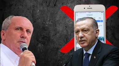 Muharrem İnce'den Cumhurbaşkanı Erdoğan'a: Kendi Instagram hesabını kapat!