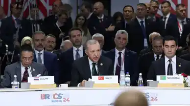 Cumhurbaşkanı Erdoğan, BRICS Liderler Zirvesi'nde! 'TUSAŞ'a saldırı alçakça bir saldırıdır'