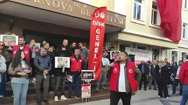 İzmir Bornova Belediyesi işçileri iş bıraktı: Sadaka değil, haklarımızı istiyoruz!