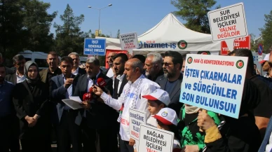 İşten çıkarılan işçilerin hak arayışı: Diyarbakır'ın bazı belediyelerinde eylemler sürüyor!