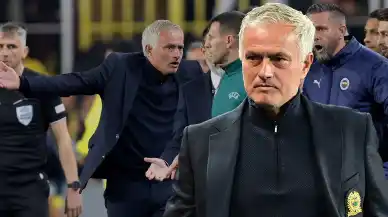 Manchester United maçında kırmızı kart gören Mourinho'nun cezası belli oldu