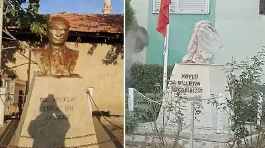 İzmir’de Atatürk büstlerine çirkin saldırı: Şüpheli tutuklandı