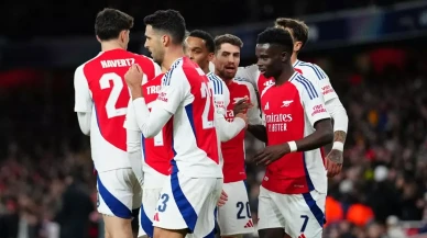 Arsenal, Monaco karşısında 3 puanı 3 golle aldı! Bukayo Saka maça damga vurdu