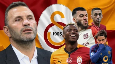 Okan Buruk'tan Osimhen, Ziyech, Dybala ve Mikautadze açıklaması