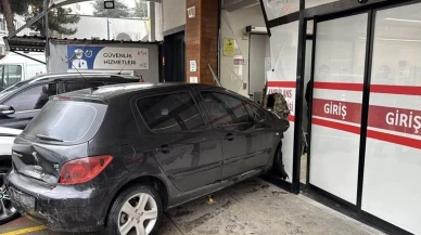 Samsun’da acil servise çarpan cip kazası: 1 yaralı