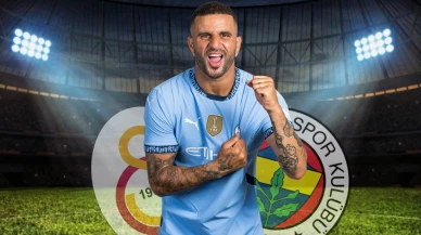 Kyle Walker Galatasaray'a transfer oluyor mu? Fenerbahçe ve Milan da devrede!